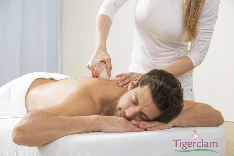 Tigerclam Muschelmassage